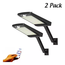 2pack 48led Jardín Al Aire Libre Patio Camino De La Lámpara