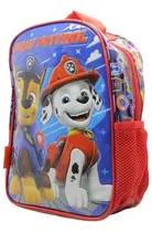 Mochila Paw Patrol Jardin 12´´ Patrulla Canina Cachorros Diseño De La Tela Chase Marshall