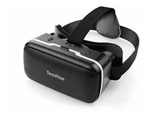 Techrise 3d Vr Headset, Anti-blue Light Eye Protected Hd Un