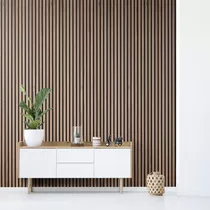 Revestimiento De Pared Holzboden Wall Panels Por Varilla