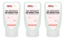 Repelente Gel Mosquitos Insectos Ninu Paquete 3 Pzas 30 Ml