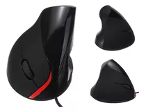 Mouse Vertical Ergonómico Alambrico Usb 5 Botones Óptico 