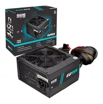 Fonte De Alimentação K-mex Gamer Eu459 500w 80 Plus White Cor Preto 110v/220v