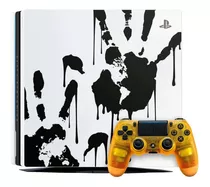Sony Playstation 4 Pro 1tb Death Stranding Limited Edition Color  Blanco Y Negro