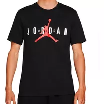 Camiseta Nike Jordan Air Wordmark-negro