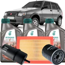 Óleo Selenia K Pure Energy 5w30 E Filtros Fiat Uno Mille Way