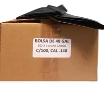 Bolsas Para Basura 48 Gal Grande, Uso Rudo C/100, 102x114 Cm