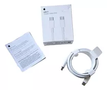 Cable Cargador Y De Datos Usb-c A Usb-c Original Apple 2m