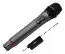 Microfone Sem Fio Recarregável Profissional Uhf Led Receptor