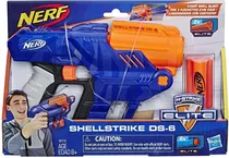 Lançador De Dardos Nerf N Strike Elite Shellsstrike Ds 6 