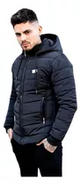 Campera De Hombre Inflable Forrado Con Polar Térmico