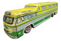 Miniatura Ônibus De Lata Antigo Expresso Brasileiro Metalma 