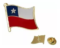 Piocha Chilena Pin Bandera Chile Metálica Medalla 18 Septiem