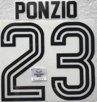 Estampado River Plate Local 2017-2018 #23 Ponzio