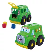 Brinquedo Onibus Didático Com Peças Super Toys Babys 