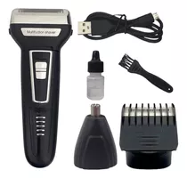 Maquininha De Barbear Hairstar Km 108 3x1 Profissional Cor Preto 110v/220v