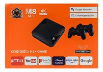 Tv Box Retro M8 Mini 4k Ultra Hd Android Tv 9.0+game Color Negro