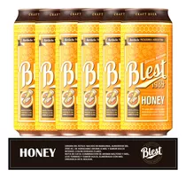 Cerveza Blest Honey - Pack X 6 Latas X 473 Ml