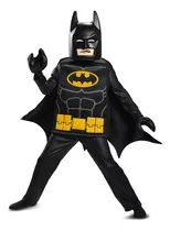 Disfraz Lego Batman Niños 4 A 8 Años Halloween Nuevo