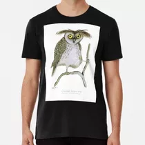 Remera Oriental Scops Owl, Tony Fernandes Algodon Premium