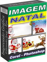 1.180 Imagens Natal Alta Resolução Eps - Jpeg Impressão Digi