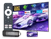 Tv Stick Media Streaming Android11 4kmax 8gb Control Por Voz
