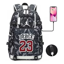 Mochila Transborder Direct Supply Basketball Star Usb Comp