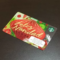 Tarjeta Starbucks Feliz Navidad México 2017