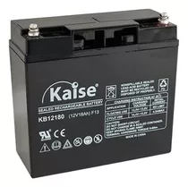 Batería Recargable 12v 18ah Kaise Sellada Kb12180 Ups Alarma