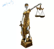 Estátua Deusa Da Justiça Dama Símbolo Direito Themis