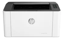 Impresora Simple Función Hp Laser 107w Con Wifi Blanca 4zb78a