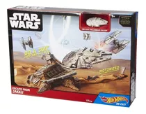 Nave Hot Wheels Star Wars Halcón Milenario - Escape De Jakku