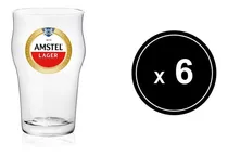 Vaso Cerveza Logos Pinta Stout 490 Ml X 6 U Pettish Online