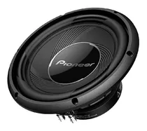 Parlante Tipo Subwoofer Pioneer Ts-a25s4 Para Autos, Pickups & Suv Color Negro 25cm X 25cm X 10   X 1 Unidad 