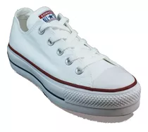 Zapatilla Converse Plataforma Ct Blanco Dama Deporfan 