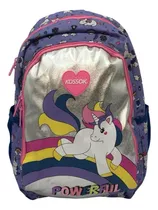 Mochila Escolar Chicas Super Poderosas Unicornios 1-7 Grado!