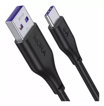 Cable Usb A Tipo C 1m 5a Cargador Datos Celular 