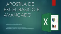 Apostila E Exercicios De Excel Básico E Avançado