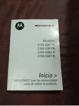 Manual Instructivo Motorola C115/c116