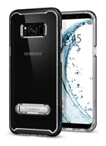 Case Spigen Crystal Hybrid  Para Galaxy S8 Plus C/ Apoyo