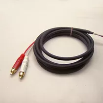 Cabo De  Áudio  2 Rca X 2 Rca  Amphenol  2 Mts