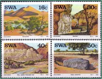 Sudoeste Africano - Sítios Históricos - 1988 - S/completa