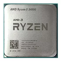 Processador Amd Am4 Ryzen 5 3400g 3.7ghz 6mb Radeon Vega11