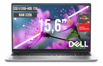 Dell Inspiron Amd Ryzen 5 5500u Ssd 512gb+ Hdd 1tb Ram 32gb