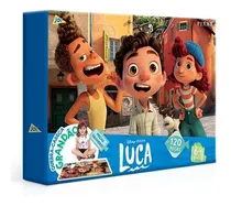 Quebra Cabeça Puzzle Luca 120 Peças Grandão Jak Toyster