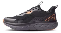 Zapatillas Jaguar 9339 Color Negro/naranja - Adulto 41 Ar