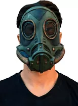 Máscara De Piloto Soldado Guerra Nuclear Gas Mask Halloween