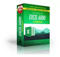 6250 Planilhas Excel 100% Editável - Entra Por Link