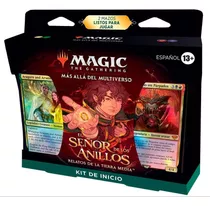 Magic Lord Of The Rings Starter Kit En Español 2 Barajas