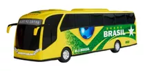 Onibus Miniatura Brinquedo Iveco Brasil Copa Do Mundo Brinde